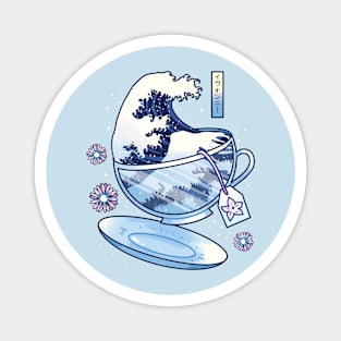 Great Tea Wave Magnet